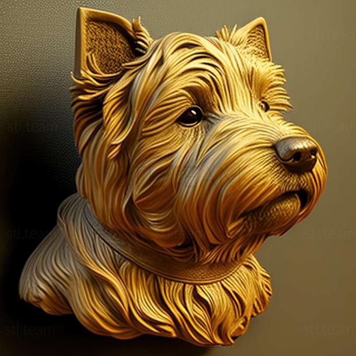 3D модель Собака Глен оф Імаал терєр (STL)